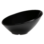 Thumbnail image #1 for G.E.T. GET B-786-BK . . Black Melamine Cascading Bowl, 12 oz, 6-1/2" Diameter x 3-1/4"H Case of 12
