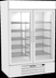 Thumbnail image #6 for Beverage-Air MarketMax Two-Section Reach-In Glass Door Refrigerated Merchandiser, 46.15 Cu. Ft., White