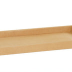 Thumbnail image #2 for Cal-Mil 23435-122 Rectangular Serving Tray, 19.875"W x 11.75"D x 1.5"H, Water Resistant, Dishwasher Safe, Upcycled Rice Hulls Case of 2