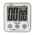 Thumbnail image #2 for CFS Brands Escali TMDGXL Extra-Large Digital Kitchen Timer with Flashing LED, Sound Alarm, Memory Recall, and 12/24-Hour Clock