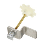 Thumbnail image #1 for AllPoints Foodservice Parts & Supplies 266250 Walk-In Cooler Padlock Hasp, 1-3/8" Offset, Glow-in-the-Dark Inside Release, Up to 4" Walls