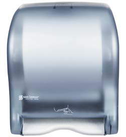 Product image #2 for Smart Essence Classic Compact Touchless Electronic Roll Towel Dispenser, Wall Mounted, Arctic Blue