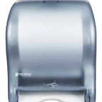 Thumbnail image #2 for CFS Brands Smart Essence T8400TBL Compact Touchless Electronic Roll Towel Dispenser, Wall-Mounted, Arctic Blue, Locking