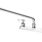 Thumbnail image #4 for Krowne Royal Series 15-516L Deck-Mount Manual Faucet, 16-Inch Swing Spout, 8-Inch Centers, Ceramic Valve, Low-Lead Case of 12