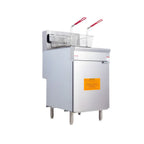 Thumbnail image #1 for Hakka Brothers Corp EasyRose HFRF-150B-NG Commercial Countertop Gas Fryer, Natural Gas, Thermostatic, Stainless Steel