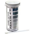 Thumbnail image #1 for AllPoints Foodservice Parts & Supplies 851351 Peracetic Acid Test Strips, Low Range 0–50 ppm, Color-Coded Chart