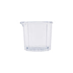 Thumbnail image #1 for CAC China SPPL-2 2 oz Clear SAN Plastic Syrup/Cream Pitcher Case of 12