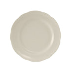 Thumbnail image #1 for Tuxton China Shell TSC-007 Ceramic Plate, 7-1/4", Round, Scalloped Edge Case of 3 Dozen