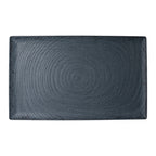 Thumbnail image #1 for Steelite International Creations, Pompeii 7184TM049 Melamine Gastronorm Rectangle Platter, Slate, 20.875 x 12.875 x 1 in
