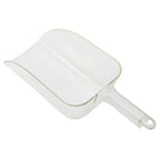 Thumbnail image #1 for Alegacy Foodservice Products PC100064 64 oz Polycarbonate Utility Scoop, Flat Bottom, Clear with Blue Tint Case of 12