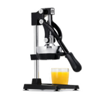 Thumbnail image #1 for 1880 Hospitality Focus Foodservice 97336 Manual Lever-Action Citrus Juicer with Suction-Cup Feet and Stainless Steel Strainer Case of 2