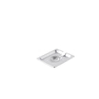 Thumbnail image #1 for CAC China SPCN-S 1/6 Size Notched Flat Steam Pan Cover with Handle Case of 72