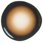 Thumbnail image #1 for Reserve by Libbey - Tigers Eye PEB-6-T Porcelain Plate, 10-3/8", Free-Form Shape, High-Gloss Finish