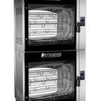 Thumbnail image #2 for Rotisol USA Roti-Roaster FBP16.760 Electric Floor-Model Basket Rotisserie Oven, Stainless Steel, 16 Baskets, 80-Chicken Capacity