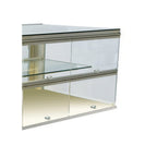Thumbnail image #1 for RPI Industries Vienna VIDD2-20-R-SQ-FD Dry Countertop Pastry Display Case, 31-1/2"W, Self-Service, Square Glass, 1 Adjustable Shelf