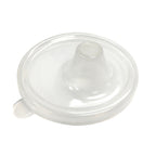 Thumbnail image #1 for Dinex DXSN-105-CL Single-Opening Mug Lid for SN-103/SN-104 Mugs, Polypropylene, Clear