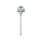 Thumbnail image #1 for Thunder Group SLBF008 4 oz Stainless Steel Ladle, 12 in Overall Length, One-Piece, Finger Grip Case of 144