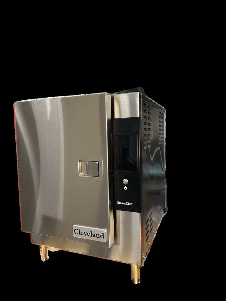 Product image #2 for Cleveland SteamChef Booster 6.2 Boilerless Countertop Electric Convection Steamer, 1 Compartment, 6 Full-Size Pan Capacity