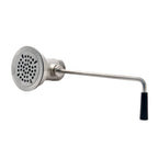 Thumbnail image #1 for Winholt Equipment WS-RLWV-ST Rotary Lever Waste Valve with Flat Strainer, 3-1/2" Sink Opening, 1-1/2" or 2" Drain Outlet
