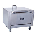 Thumbnail image #1 for Royal Range of California Royal Series RR-36-LB-C 36-Inch Gas Deck Oven, Single-Deck, Convection, Stainless Steel Front & Sides