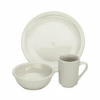 Thumbnail image #2 for Libertyware CD08-44 9-Inch Round China Plate, Narrow Rim, American White Case of 2 Dozen