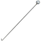 Thumbnail image #1 for AllPoints Foodservice Parts & Supplies Mavrik 8012264 Work Table Hook Weldment, 1.5" W x 17.5" D x 0.5" H