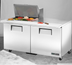 Thumbnail image #5 for True Mega-Top 2-Door Refrigerated Sandwich/Salad Prep Table with 12-Pan Top, 60-Inch Wide