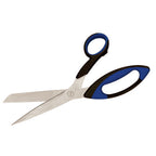 Thumbnail image #1 for Omcan 47646 Offset Shears, 4-7/10" blade, with blue & black handles, stainless steel