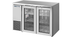Thumbnail image #5 for 48-Inch Two-Section Self-Contained Back Bar Cooler with Glass Hinged Doors