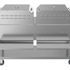 Thumbnail image #5 for Koolmore CGKIT6-P30P30 Mobile Propane Charbroiler with Dual 30-Inch Pizza Ovens and 8 Burners