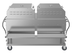 Thumbnail image #5 for KoolMore Commercial Outdoor Mobile Charbroiler Grill with Dual 30-Inch Pizza Ovens and 8 Burners