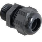 Thumbnail image #1 for AllPoints Foodservice Parts & Supplies 1831154 Strain Relief, 1-13/16"L x 9/16" ID, 1/2" NPT, Black