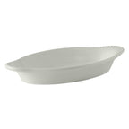 Thumbnail image #1 for Tuxton China DuraTux®© BWN-150 Welsh Rarebit & Gratin Dish, 17 oz, Oval Ceramic, White, 10-5/8 x 5-1/2 x 1-1/2 in 1 Dozen