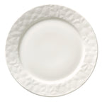 Thumbnail image #1 for Reserve by Libbey - Status 988001151 Round Rimmed Porcelain Plate, 10-1/2" Diameter, Highly Polished Foot