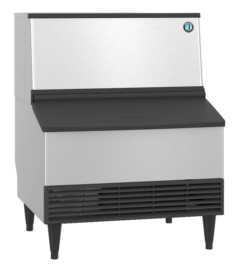 Product image #2 for Hoshizaki KM-301BAK Self-Contained Crescent Cube Ice Maker With 100 lb Built-In Storage Bin, Air-Cooled