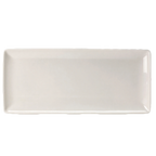 Thumbnail image #1 for Steelite International Steelite Performance, Taste 11070552 Rectangular Alumina Vitrified China Tray, 14.5" x 6.5" x 0.75"