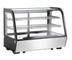 Thumbnail image #5 for KoolMore Countertop Full-Service Refrigerated Display Case, Curved Glass, 5.6 Cu. Ft., Black/Silver