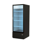 Thumbnail image #1 for Asber ARM 17 A One-Section Glass Door Refrigerated Merchandiser, 16 cu. ft., Bottom-Mount Self-Contained, Black