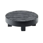 Thumbnail image #1 for Cal-Mil Monterey 22022-13 Round Wood Buffet Riser, Black, 12" Diameter x 4" High