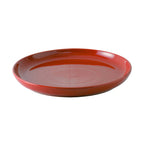 Thumbnail image #1 for Tuxton China DuraTux®© BQA-1315 Ceramic Pizza/Serving Plate, 13-1/8" Round, Rolled Edge Case of 6