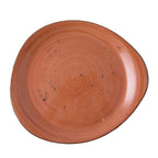 Thumbnail image #1 for Tableware Solutions USA Rustics by Continental 30PEB231-04 Oblong China Plate, 12 x 11 in, Pebble Terra Case of 12