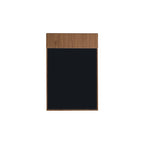 Thumbnail image #1 for Risch Sherwood MMB-SHERWOOD 5.5X8.5 Faux-Wood Magnetic Menu Board, Hardback, Top Hinge, 5-1/2" x 8-1/2" Case of 25