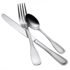 Thumbnail image #2 for 1880 Hospitality Stanford by Oneida® B167KPTF 18/0 Stainless Steel Dinner Knife, 9-5/8", Fluted Border Pack of 3 Dozen