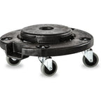 Thumbnail image #1 for Concasse MCACCCARALMR120 Black Platform Dolly for 31.5-Gallon Food Container Case of 2