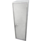 Thumbnail image #1 for IMC/Teddy SC-1824HS Stainless Steel Storage Cabinet, 18"D x 24"W x 84"H, Solid Hinged Door, 5 Adjustable Shelves