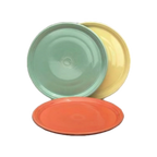 Thumbnail image #1 for Steelite Homer, Fiesta Turquoise HL467107 Turquoise Round China Plate, 11-3/4", Rolled Edge
