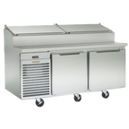 Thumbnail image #1 for Traulsen Spec-Line TS066HT Two-Section Refrigerated Prep Table, 66"W, Self-Contained Refrigeration, Stainless Steel