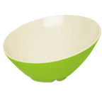 Thumbnail image #1 for G.E.T. Keywest B-789-KL . . Round Melamine Bowl, 1-1/10 qt, 10 in Dia x 5 in H, Key Lime Case of 6