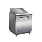 Thumbnail image #1 for Valpro Commercial Refrigeration VP Series VP29SM-HC 29-Inch One-Door Stainless Steel Sandwich/Salad Mega Top Refrigerator, 12-Pan