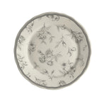Thumbnail image #1 for Steelite International HL Ivory HL54463882 9" Round China Plate, Carolyn Marisa Slate, Coupe Rim Case of 2 Dozen